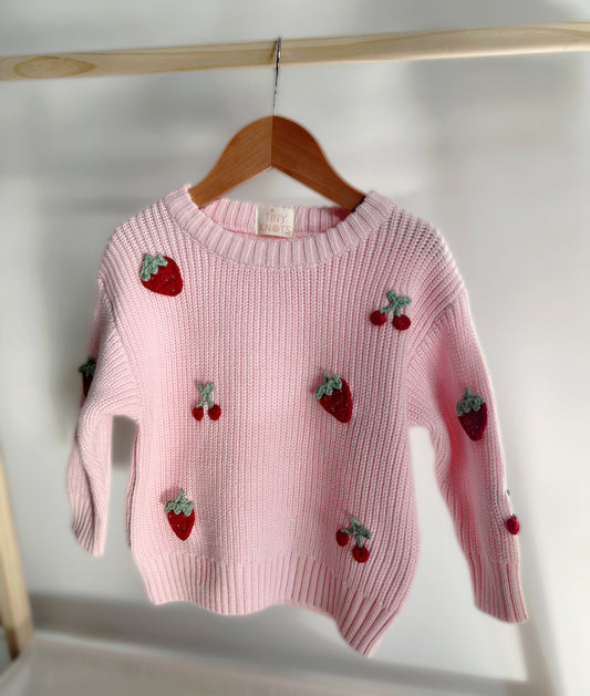Sweet Cherry Berry Knit