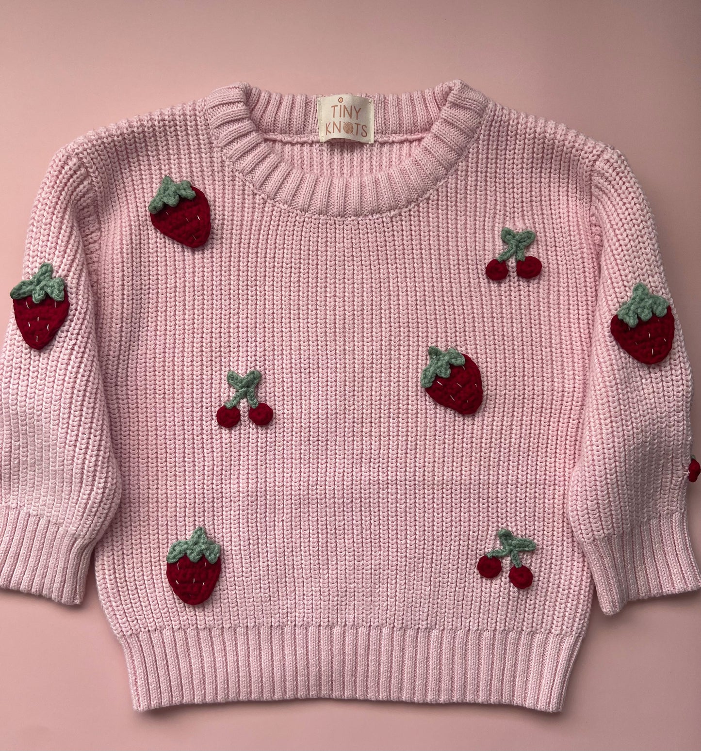 Sweet Cherry Berry Knit