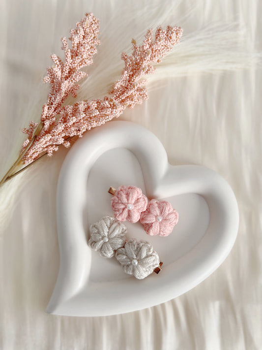Bloom & Pearl Clip Set
